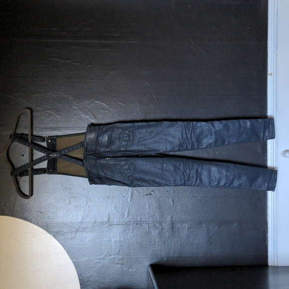 G-Star Raw Lynn Biker HW Skinny Overalls - Picture 2 of 14